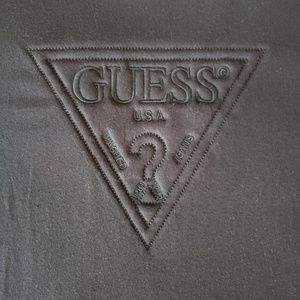 Guess embroidered logo Tee shirt